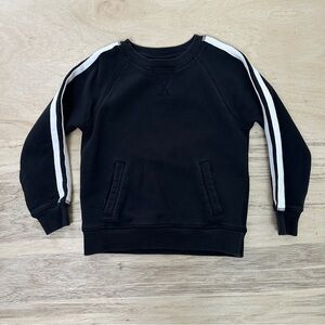 Hanna Andersson Black And White Crewneck Sweatshirt
